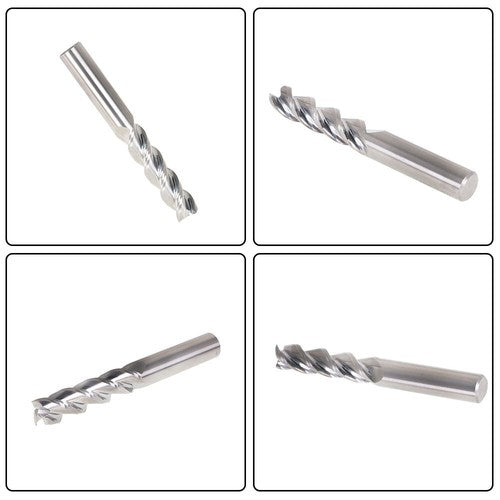 Solid Spare 1/2" Alu-Power 3 Flute Long Length Carbide End Mill For Aluminum USA
