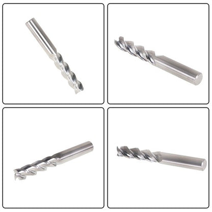 Solid Spare 1/2" Alu-Power 3 Flute Long Length Carbide End Mill For Aluminum USA