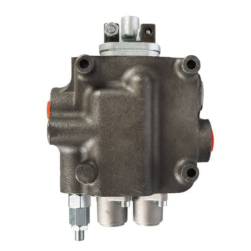 Solid Spare 21GPM 2 Spool w/conversion plug Hydraulic Directional Control Valve w/Joystick