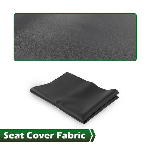 Solid Spare Universal 23.8" x 36" Motorcycle Scooter ATV Waterproof Seat Cover Cushion Black