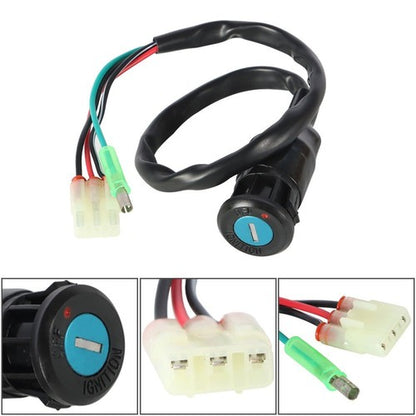 Solid Spare Ignition Key Switch For Honda 250 TRX250TE TRX250TM Recon 250 2002-2019 ATV US