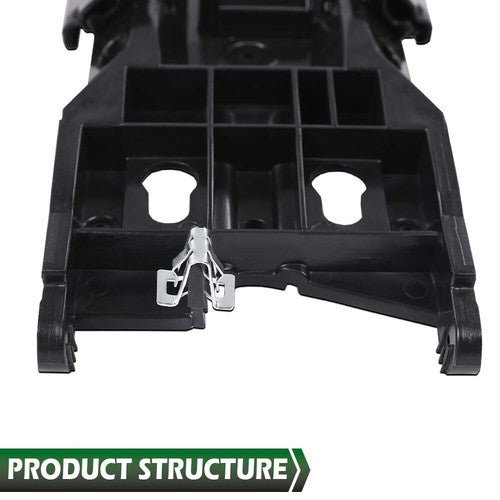 Solid Spare Center Console Lid Armrest Sliding Mechanism Fit For 2006-2011 Honda Civic Black