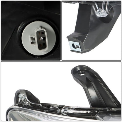 Solid Spare Fit For Toyota Sienna 2011 2012 2013 Headlight Lamps Right Passenger Side Chrome