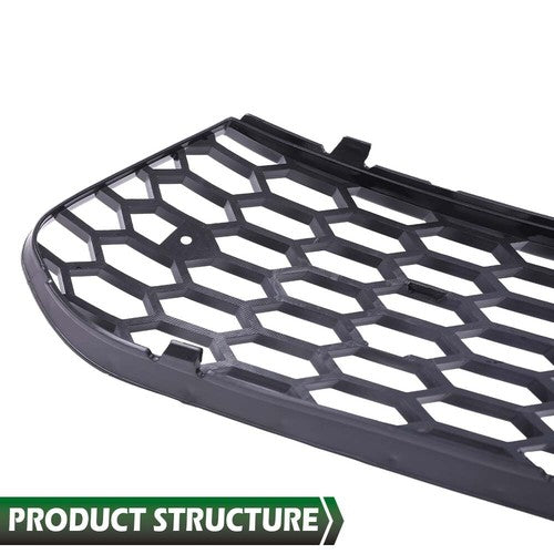 Solid Spare RS4 Style Honeycomb Fog Light Cover Fit For Audi A4 B8 2009-2012 Standard Bumper