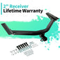 Solid Spare Class 3 Trailer Hitch 2" Receiver 8000 lbs For Honda Pilot 16-22 Acura MDX 14-20