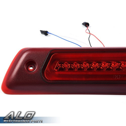 Solid Spare Fit For 2009-2014 Ford F-150 Pickup Red LED Third 3rd Brake Light Tail Lamp