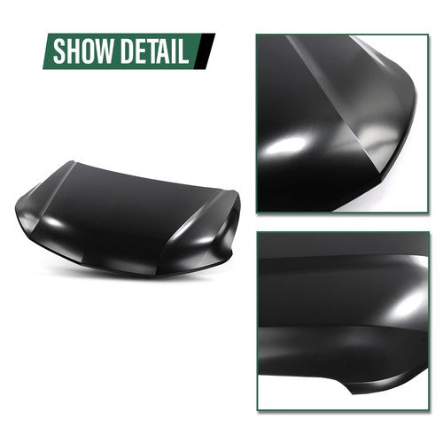 Solid Spare Hood Panel Black Fit For 2021 2022 2023 2024 2025 Chevrolet Trailblazer NEW