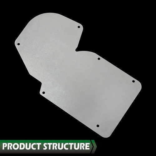 Solid Spare Fit For 68-82 Chevy Corvette A/C and Heater Delete Panel Plate New