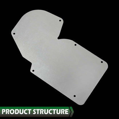 Solid Spare Fit For 68-82 Chevy Corvette A/C and Heater Delete Panel Plate New