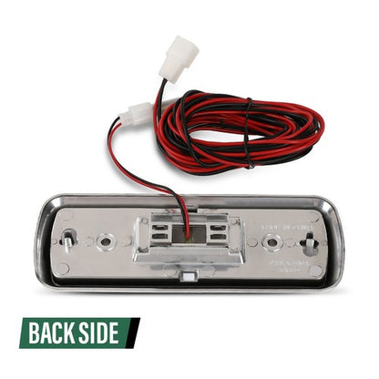 Solid Spare Fit For 1960-1972 Chevy GMC Pickup Truck C/K Chrome Dome Light Lamp Assembly