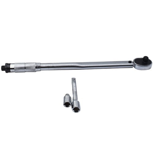 Solid Spare Torque Wrench Snap Drive 1/2" Click Type Ratcheting Pro 28-210NM