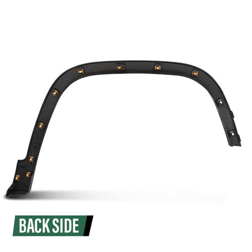 Solid Spare Front Fender Flare Wheel Arch Trim Fit For 2019-2023 Jeep Cherokee Left Side