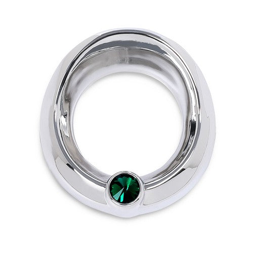 Solid Spare Fit For Older Freightliner Century w/ Jewel Visor 2 3/8" Gauge Cover Green