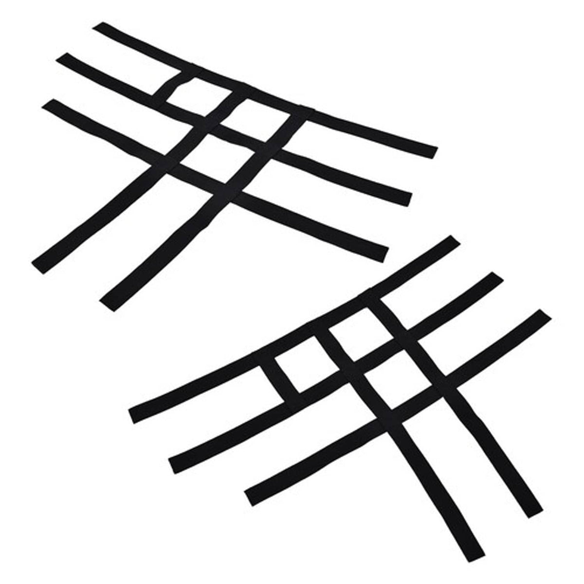 Solid Spare Nerf Bar Nets Replacement Webbing Fit For Tusk Alba Honda Yamaha Suzuki Kawasaki