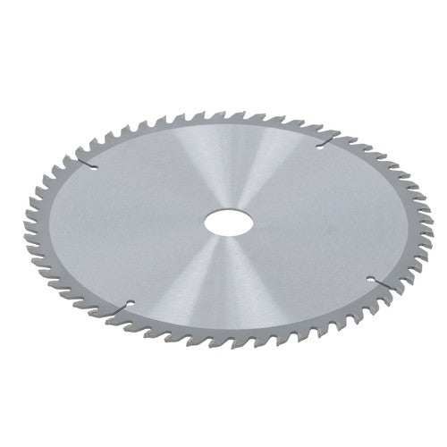 Solid Spare Industrial-Grade 10"×30mm×60T Saw Blade with Carbide Teeth, Silver Coating
