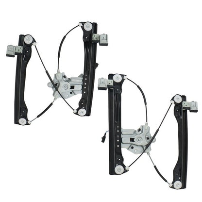 Solid Spare For Chevy Cruze 2012-15 90924658 751-739 Front LH&RH Window Regulator w/ Motor