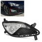 Solid Spare Fog Light Lamp + Cover + Connector RH/Passenger For Hyundai 13-17 Genesis Coupe