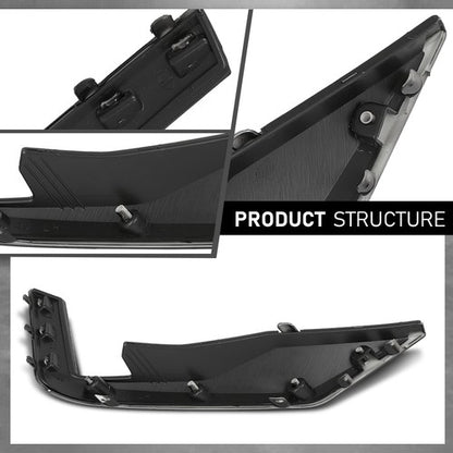 Solid Spare Fit For 2021-2024 Cadillac Escalade/Escalade ESV Front Bumper Cover Molding Left