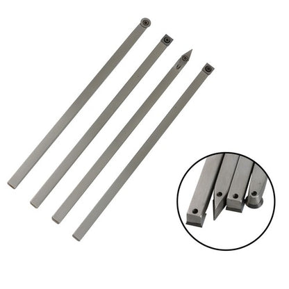 Solid Spare 6Pcs Carbide Lathe Lathe Turning Tool Set For Lathe Finisher, Rougher & Detailer
