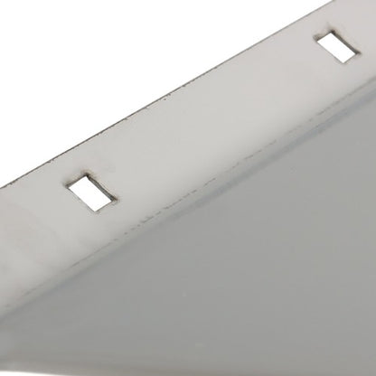 Solid Spare For Volvo VNL Semi Truck Quarter Fender Set 24"x24" Stainless Steel Tube Bracket