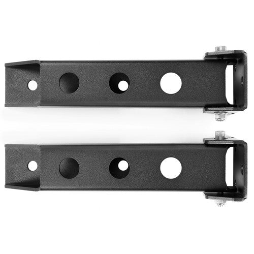 Solid Spare Pair Rear Tailgate Door Hinges Set Powder Coated for Jeep Wrangler JK 2007-2018