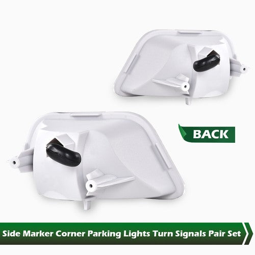Solid Spare Fit For 98-02 Pontiac Firebird Trans Am Corner Parking Turn?Signal Lights Clear