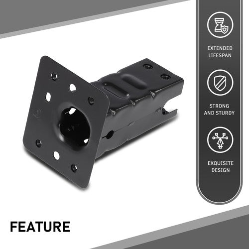 Solid Spare Fit For 2013-2022 Buick Encore Chevrolet Trax Front Bumper Impact Bar Bracket