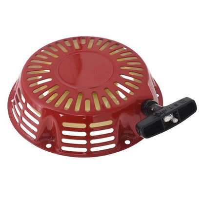 Solid Spare Recoil Pull Start Assembly Cover Kit For Honda GX240 GX270 Mounting Bolts Red