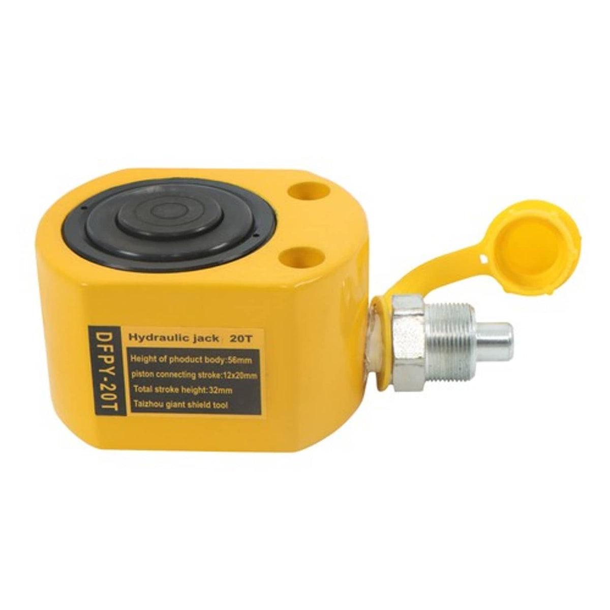 Solid Spare Multi-stage Low Height Cylinder 20Ton Hydraulic Ram Jack 1 Inch Stroke Lifting ?