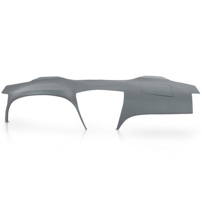 Solid Spare Fit For 2007-2011 Toyota Camry TPE Dashboard Dash Cover Cap Overlay Gray