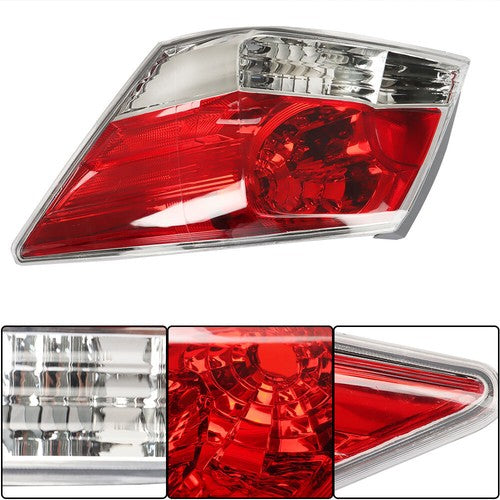 Tail Light For 2008-2011 2012 Honda Accord Passenger Right Side Lamp Halogen