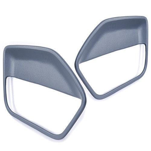Solid Spare DARK GRAY Pair Interior Door Panel Insert Hard Cover For FORD MUSTANG GT 05-09