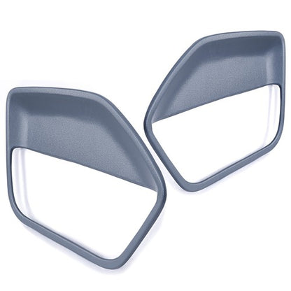 Solid Spare DARK GRAY Pair Interior Door Panel Insert Hard Cover For FORD MUSTANG GT 05-09