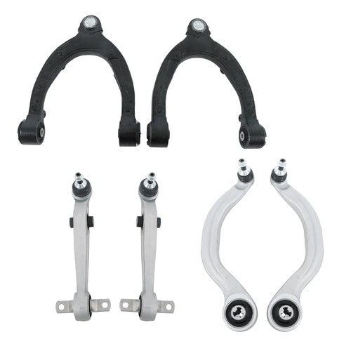 Solid Spare For Tesla Model 3 2017-2020 2021 Front Upper & Lower Control Arms w/ Ball Joints
