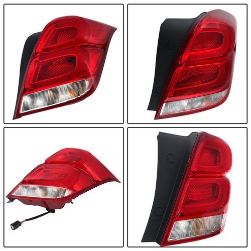 Solid Spare Tail Light For Chevy Trax 2017-2022 LED Chrome Housing Red&Clear Passenger/Right