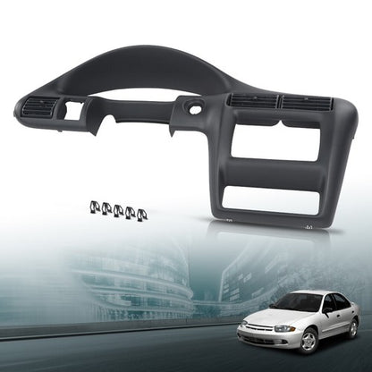 Solid Spare Fits Chevy Cavalier 00-05 Dash Panel Dashboard Cover Speedometer Bezel Trim Gray