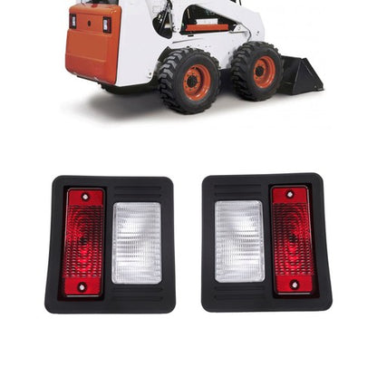 Solid Spare Front LED & Standard Rear Light Kit For Bobcat S150 S175 S250 S300 Compatible