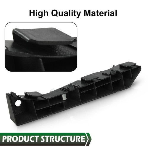 Solid Spare Fit For 2006-2011 Hyundai Accent Front Upper Bumper Bracket Left+Right Pair