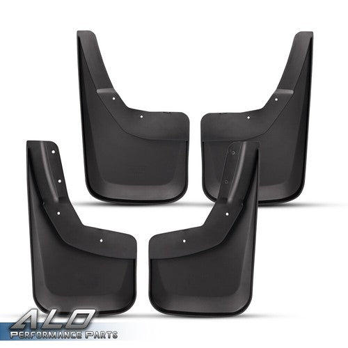 Solid Spare Front+Rear Mud Flap Splash Guards Fit For 14 -18 Chevy Silverado 1500 2500 3500