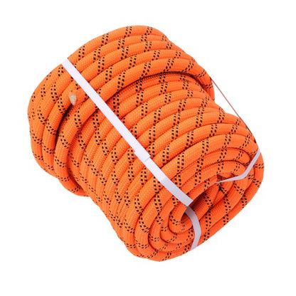 Solid Spare 3/4 in X120' 48 Stranded Braided Rope Breaking Strength 8626 Pounds Orange Black