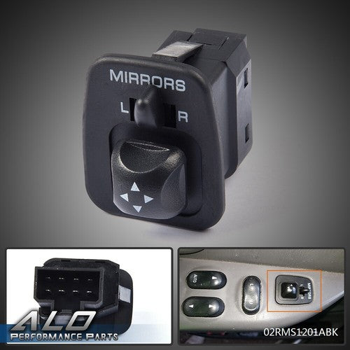 Solid Spare Fit For Ford F150 F250 Expedition Windstar Pickup Power Mirror Switch Button