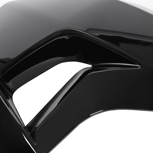 Solid Spare Left Radiator Shrouds Painted Black For Kawasaki KLR650 08-18 KLR650 Camo 16-18