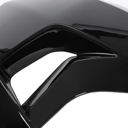 Solid Spare Left Radiator Shrouds Painted Black For Kawasaki KLR650 08-18 KLR650 Camo 16-18