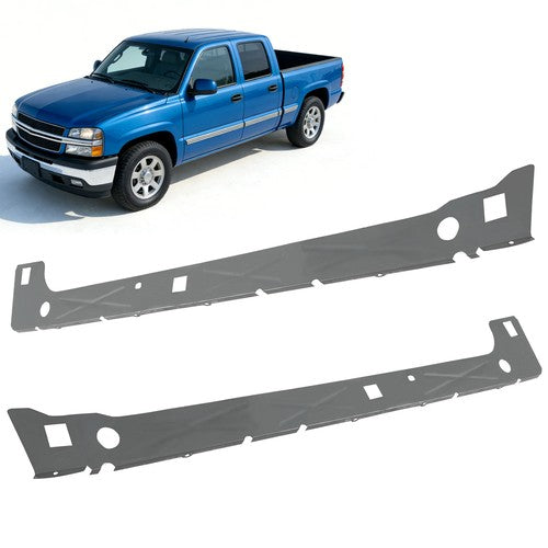 Solid Spare Inner Rocker Panels For 99-07 Chevy Silverado GMC Sierra 1500/2500/3500 Ext Cab