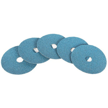 Solid Spare 25 Pack 5 x 7/8, 36 Grit Zirconia Resin Fiber Grinding and Sanding Discs