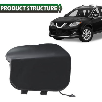 Solid Spare Fit For 14-16 Nissan Rogue Front Bumper Bracket Tow Eye Hook Cover Cap