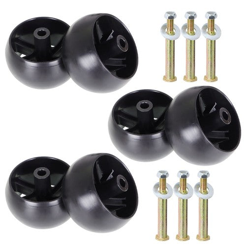 Solid Spare 6PK For Husqvarna Deck Wheels & Hardware Kit 532174873 AYP Sears 174873