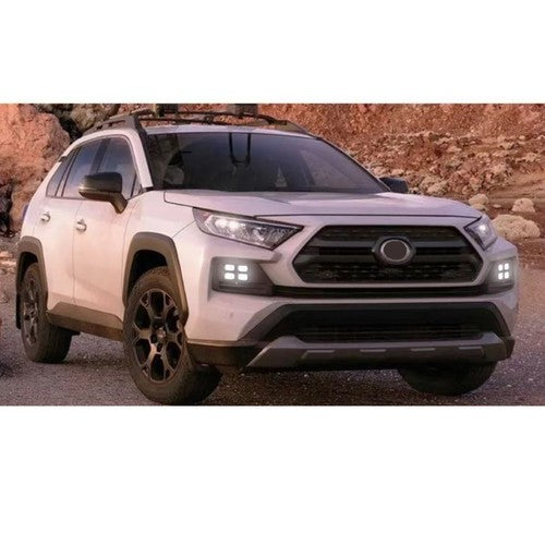 LED Fog Lights For 2019 2020-2024 Toyota Rav4 Adventure/TRD 4-Eyes Bi-color Lamp