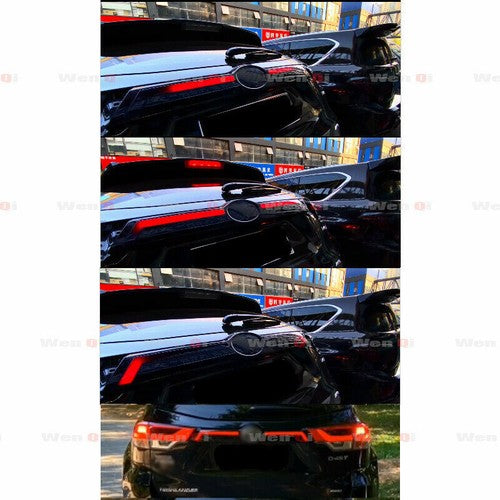 LED Rear DRL Brake Turn Signal Light Lamp White For Toyota Highlander 2014-2019