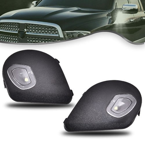 Solid Spare New Fit For 2010-2019 Dodge Ram 1500 2500 3500 4500 5500 Mirror Puddle Lights